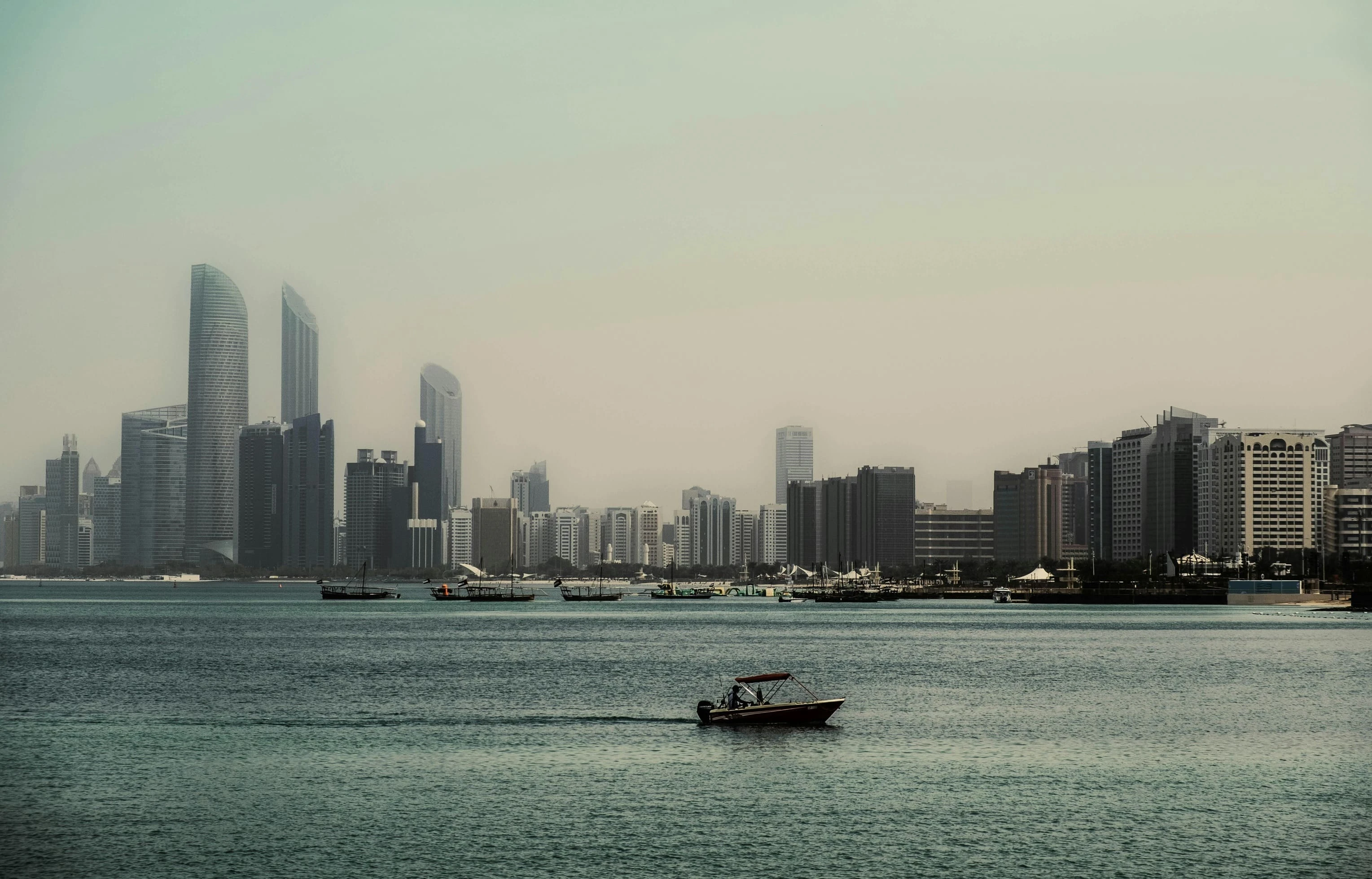 Skyline of Abu Dhabi