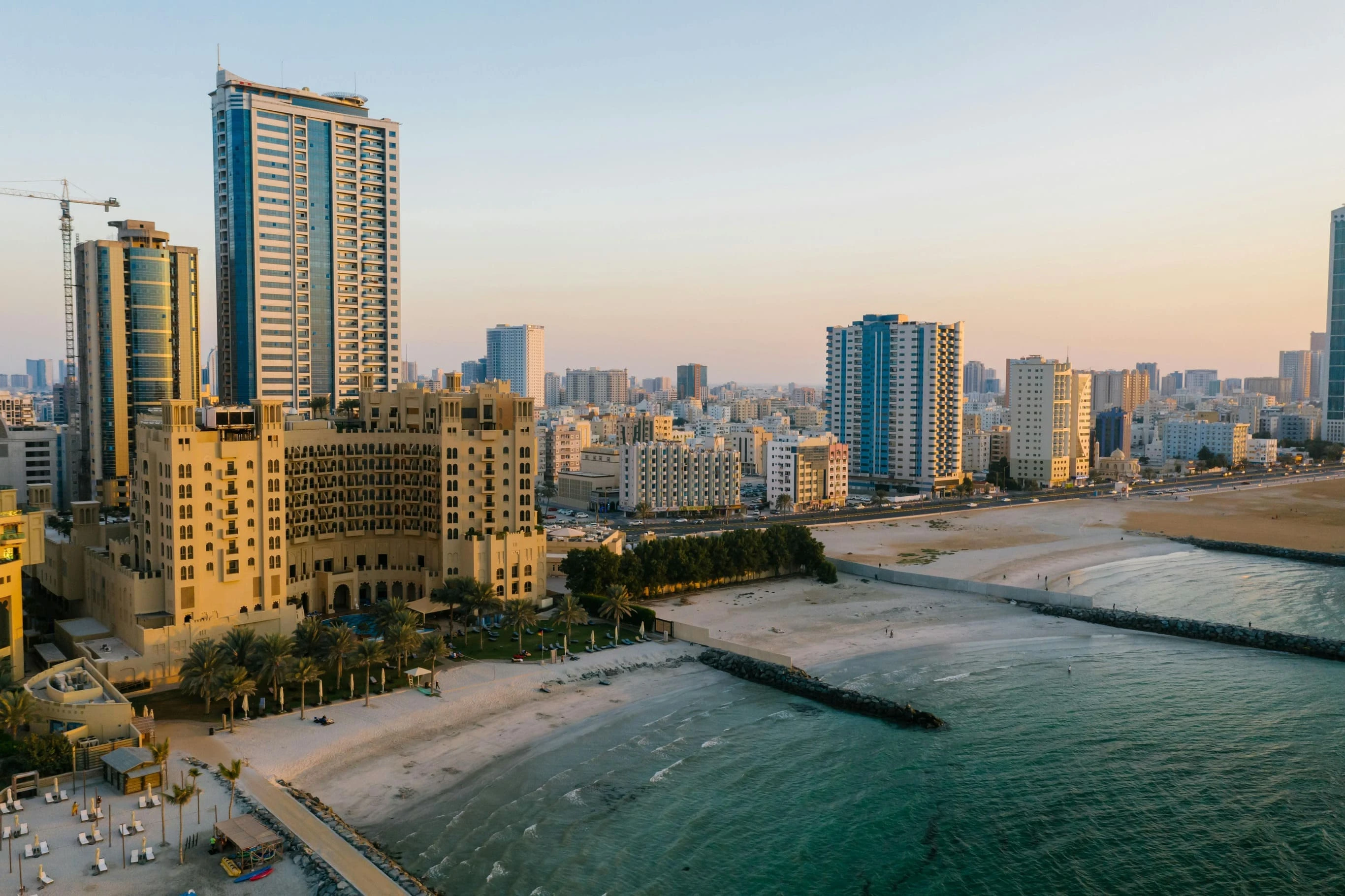 Skyline of Fujairah