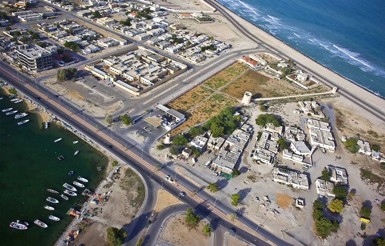 Skyline of Umm Al Quwain
